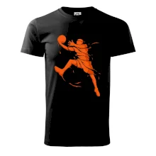 Basketball player splash