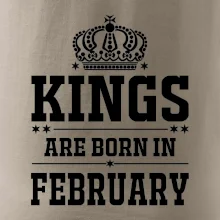 Kings are born in February