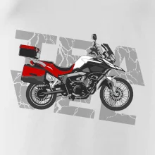 Cestovná enduro červená