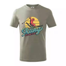 Skiing winter extreme cup