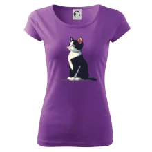 Mourovatá mačka pixel