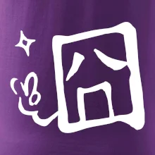 Čínsky symbol - smutný