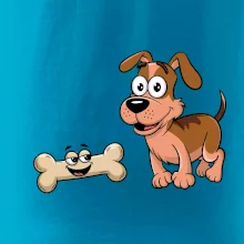 Parové tričko - Pes a kosť