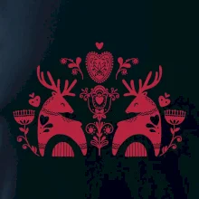 Folklór - dva jelene