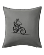 MTB kreslený cyklista