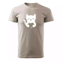 Mačka drží srdce Mačka drží srdce