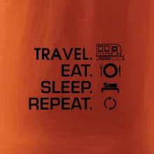 Eat sleep travel - Veľký príves