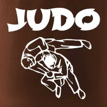 Judo nápis + postavy
