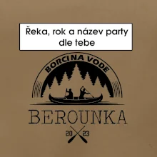 K vode - Kanoe les (vlastný nápis)