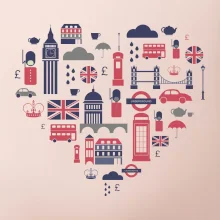 Anglicko symboly srdce