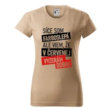 Síce som farboslepá, ale viem, že v červenej vyzerám dobre