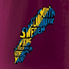 Mapy - názvy miest - Švédsko Mapy - názvy miest - Švédsko