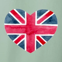 Britské srdce maľované