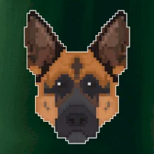 Nemecký ovčiak - Rozpixelovaný Nemecký ovčiak - Rozpixelovaný