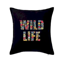 Wild Life nápis zo zvierat