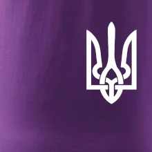 Ukrajina trojzubec prsník Ukrajina trojzubec prsník