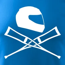 Cestná helma / barle