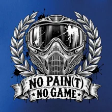 No Paint, No Game – motív s maskou