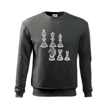 Šachové figúrky kreslené