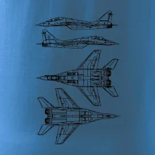 Mig 29 Fulcrum - obrys