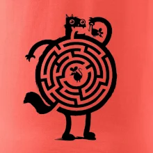 Mačka a myš bludisko