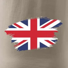 Britská vlajka roztrhaná