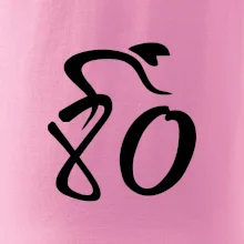 Cyklista oslavuje osemdesiatiny  (80)