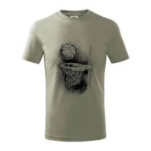 Basketball - kresba ceruzkou