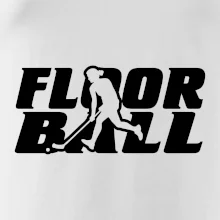 Floorball nápis rovný