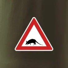 Dopravná značka - krysa