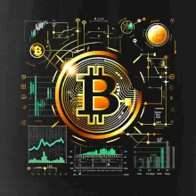 Bitcoin logo s grafmi Bitcoin logo s grafmi