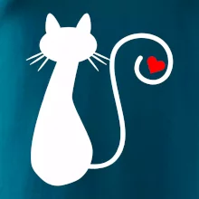 Zamilovaná mačka chvostík Zamilovaná mačka chvostík