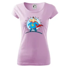 Táta superman - dievča a chlapec Táta superman - dievča a chlapec