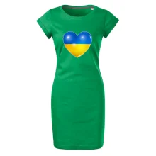 Ukrajina srdce vlajka Ukrajina srdce vlajka