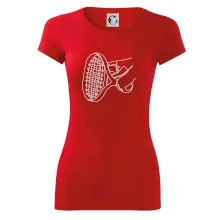 Tenisová raketa jedným ťahom