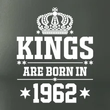 Kings are born in 1962 Kings are born in 1962