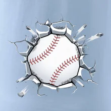 Baseball lopta v triku