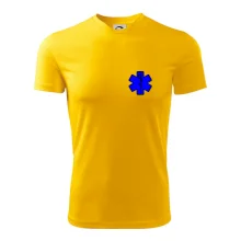 Rescue - Hviezda na prsníku + nápis na chrbte Rescue - Hviezda na prsníku + nápis na chrbte