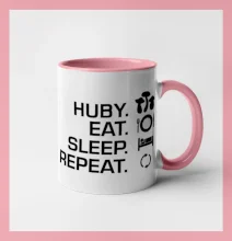 Huby Eat Sleep Repeat