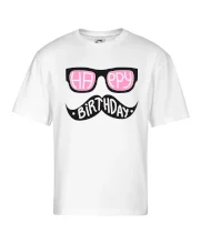 Mustache narozeniny - okuliare
