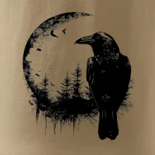 Vrana a mesiac