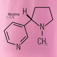 Molekulárna štruktúra Nikotín