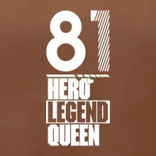 Hero, Legend, Queen 1981