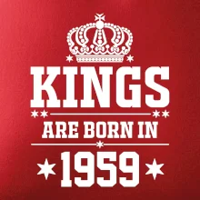 Kings are born in 1959