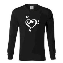 Husľový kľúč srdce Husľový kľúč srdce