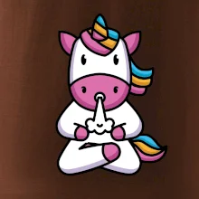 Yoga fučiaci jednorožec