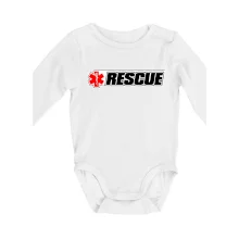 Záchranár rescue kríž červený Záchranár rescue kríž červený