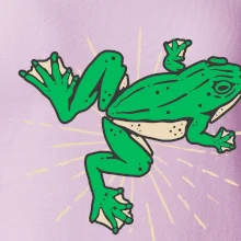 Žaba zelená kreslená