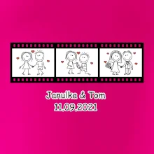 Svadobný deň - váš nápis (Hana-creative)