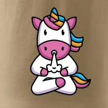 Yoga fučiaci jednorožec